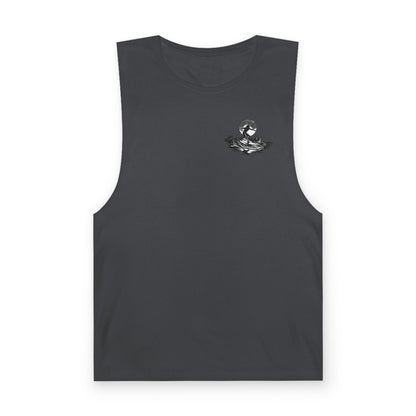 Barnard Tree Tank Top — Minimalist Chest Logo Athletic Tank