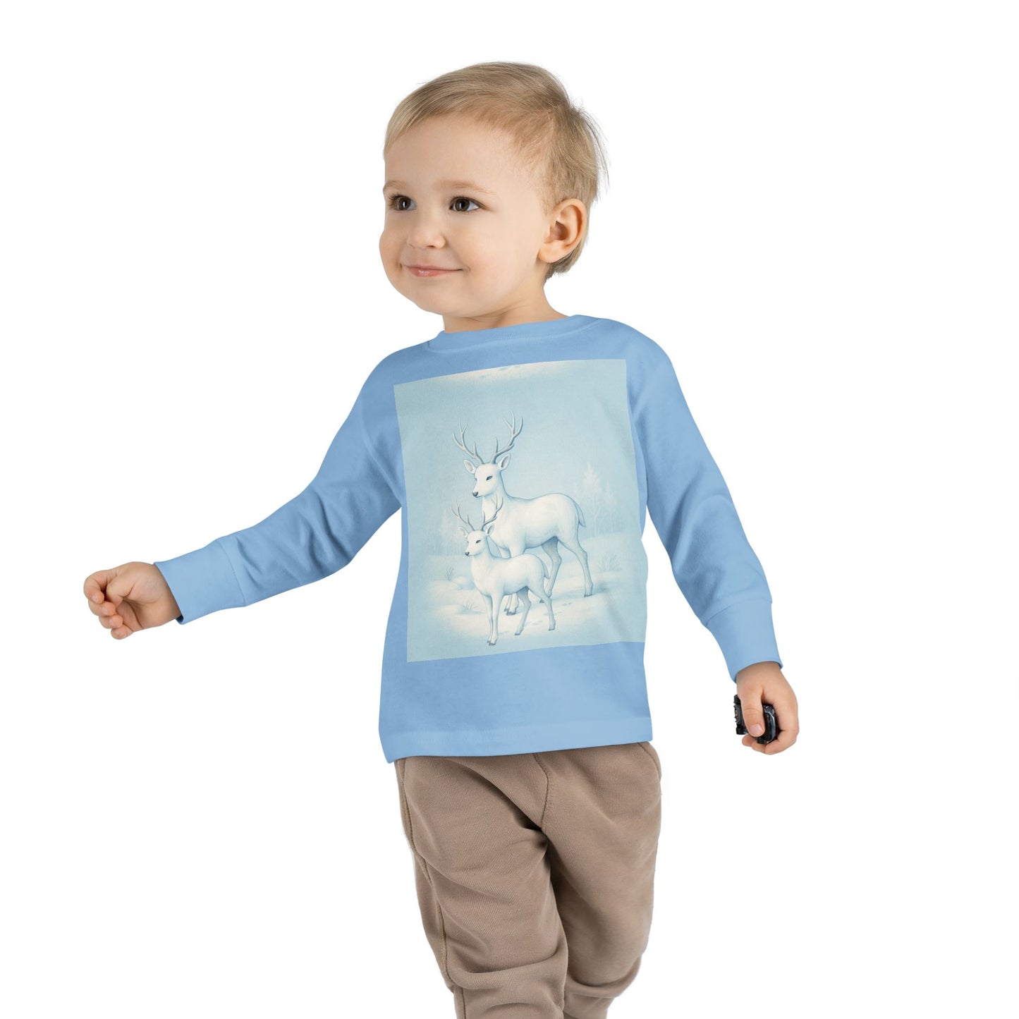 Winter Wonderland Toddler Long Sleeve Tee, Cute Reindeer Shirt, Kids Winter Apparel, Holiday Gift for Toddlers, Cozy Christmas Top, [...]