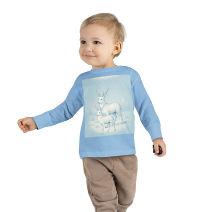 Winter Wonderland Toddler Long Sleeve Tee, Cute Reindeer Shirt, Kids Winter Apparel, Holiday Gift for Toddlers, Cozy Christmas Top, [...]