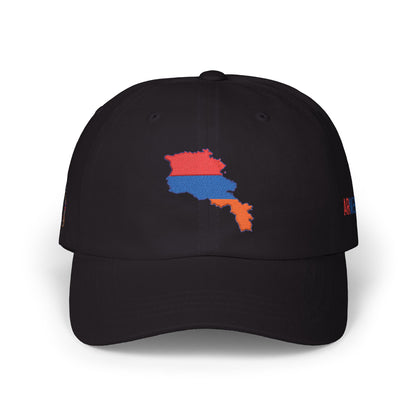 Armenia Flag Dad Cap — Embroidered Map Baseball Hat