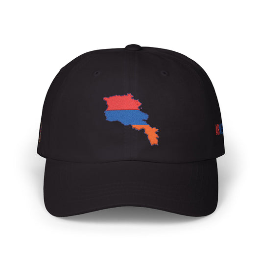 Armenia Flag Dad Cap — Embroidered Map Baseball Hat