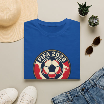 FIFA 2026 Soccer World Cup T-Shirt — Retro Football Fan Tee