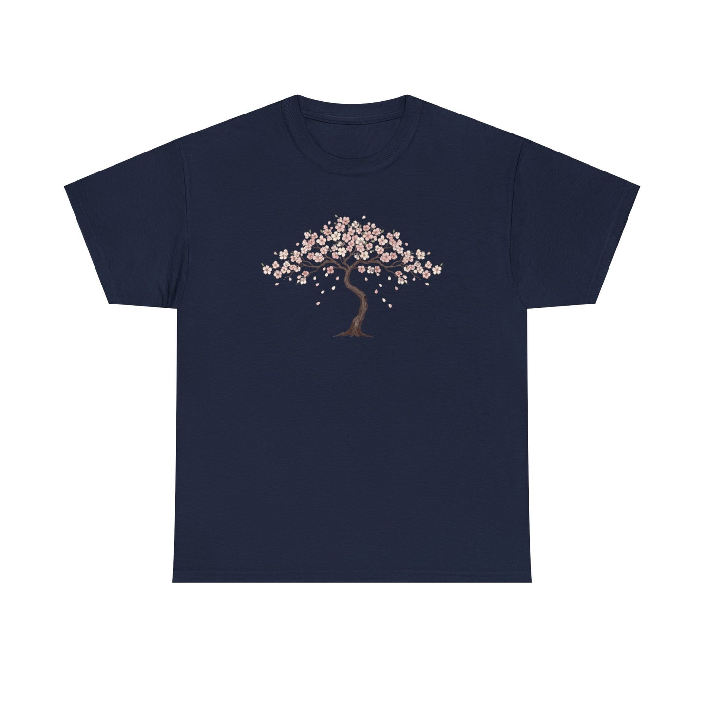 Cherry Blossom Tree T-Shirt — Minimal Floral Spring Tee