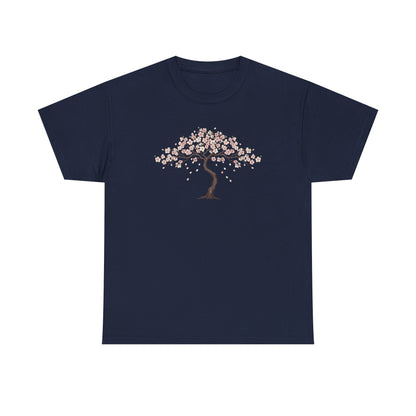 Cherry Blossom Tree T-Shirt — Minimal Floral Spring Tee