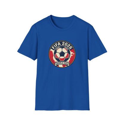 FIFA 2026 Soccer World Cup T-Shirt — Retro Football Fan Tee