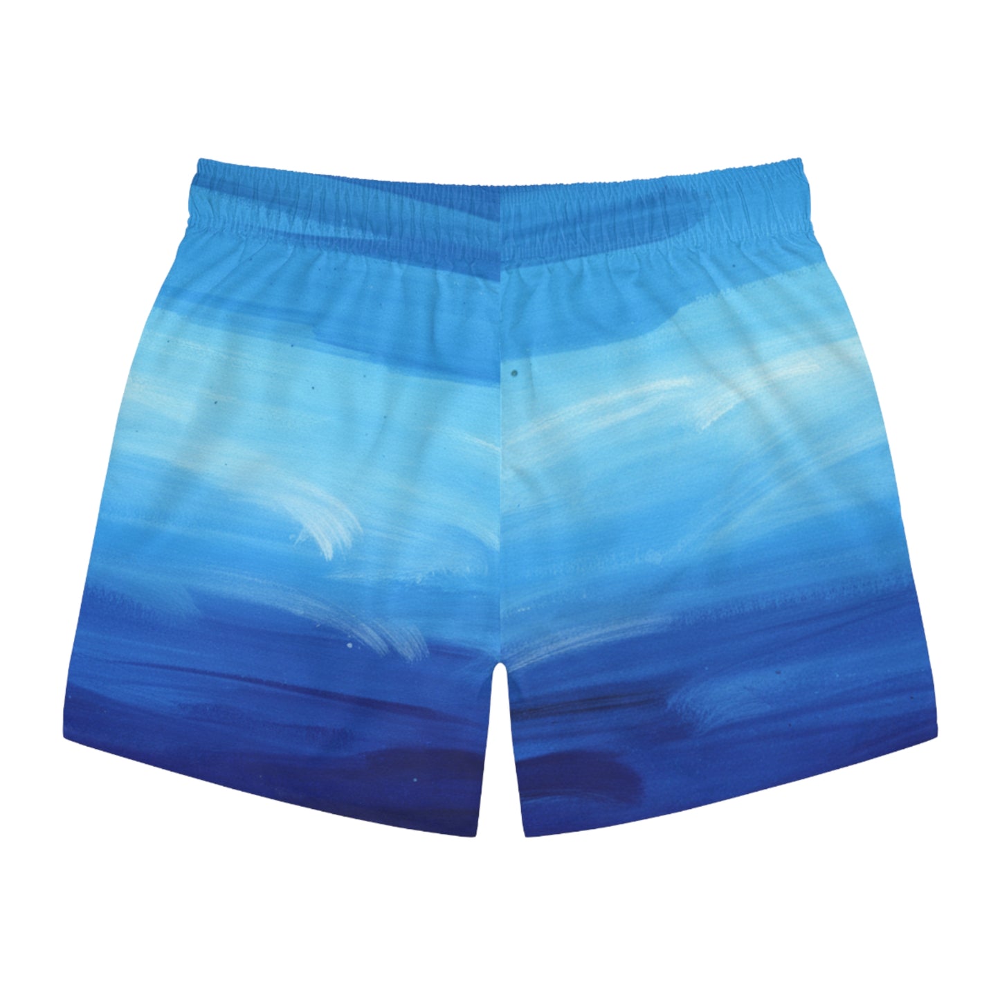 Swim Trunks - Blue Ocean Ombre All-Over Print