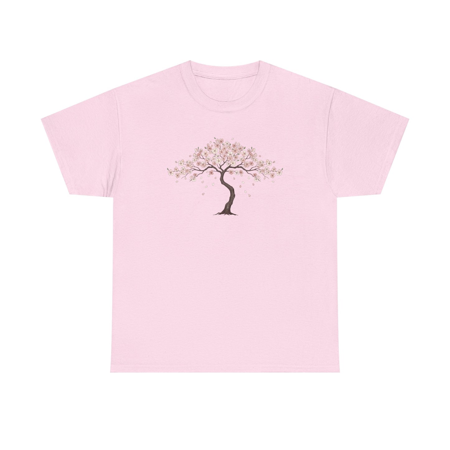 Cherry Blossom Tree T-Shirt — Minimal Floral Spring Tee