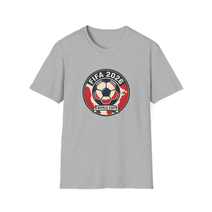 FIFA 2026 Soccer World Cup T-Shirt — Retro Football Fan Tee