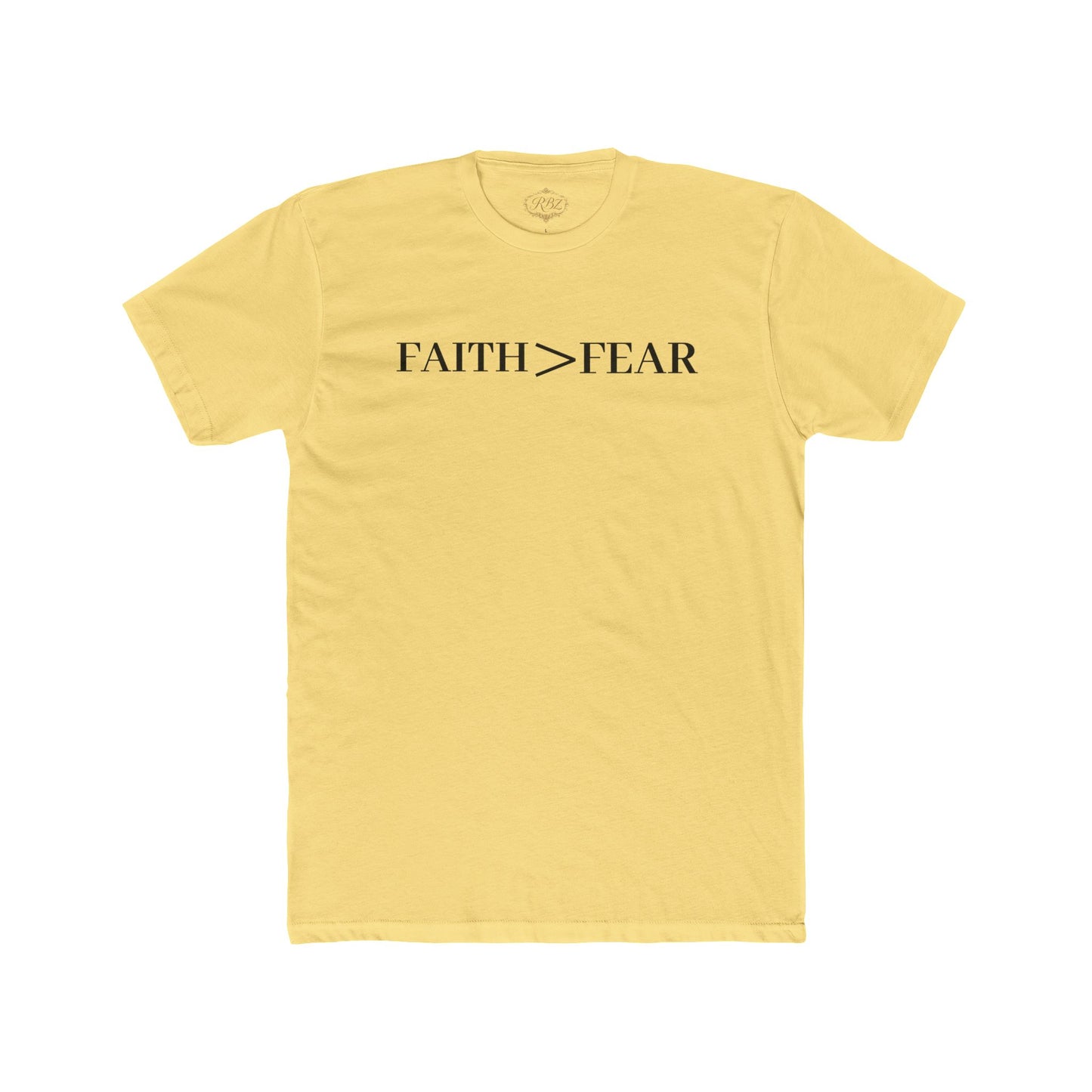 Faith > Fear T‑Shirt — 'Let Your Faith Be Bigger Than Your Fear' Inspirational Tee