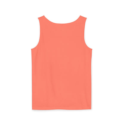 Flamingo Beach Tank Top — Tropical Palm Vacation Graphic Tank
