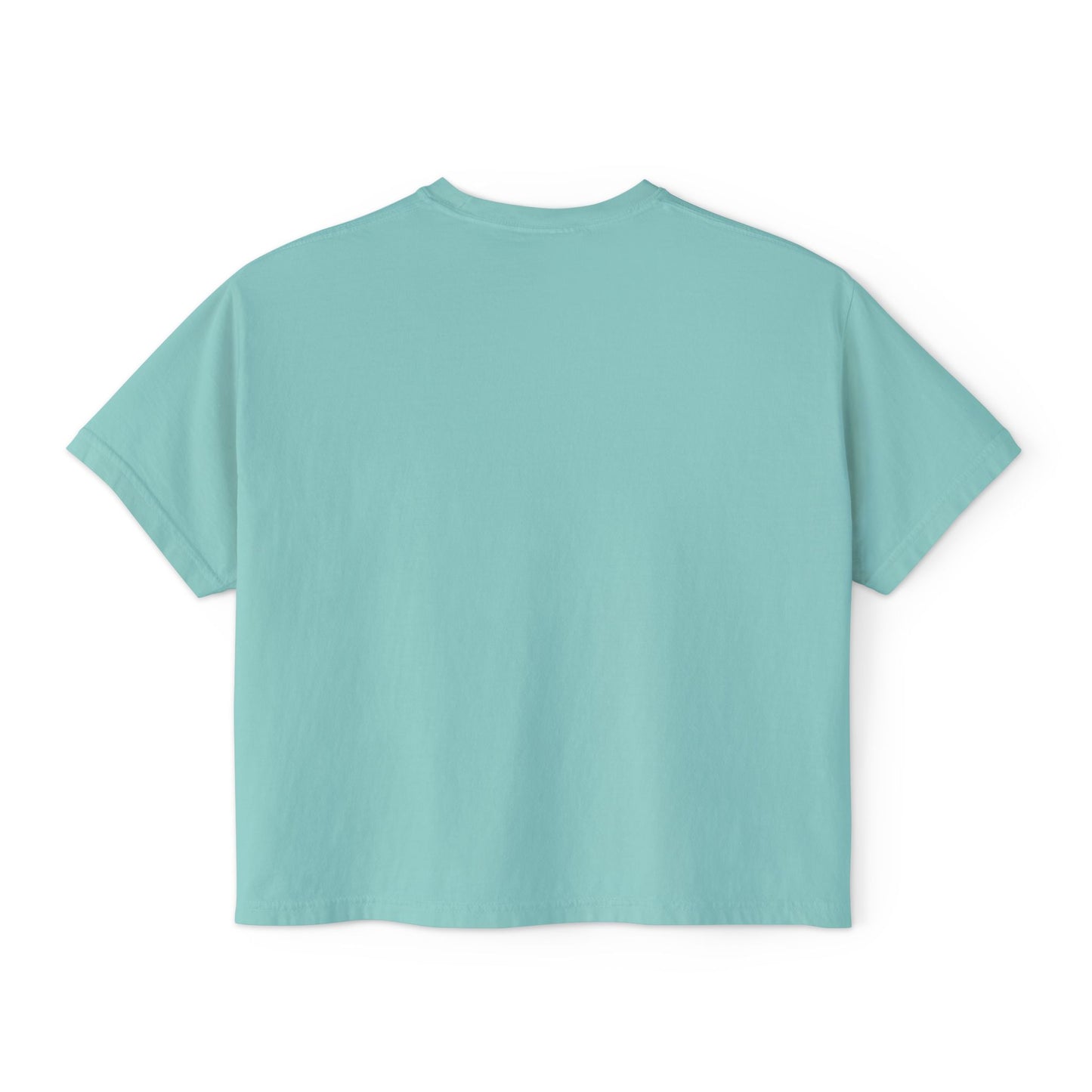Easter Bunny Family Women's Boxy Tee — Cute Vintage Rabbits & Easter Eggs