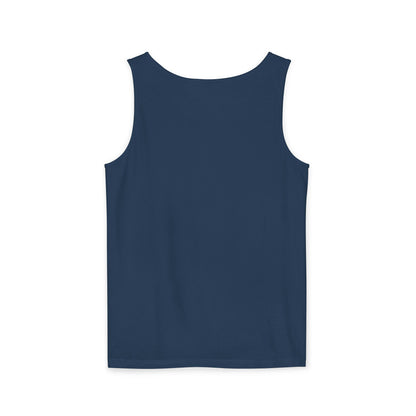 Flamingo Beach Tank Top — Tropical Palm Vacation Graphic Tank