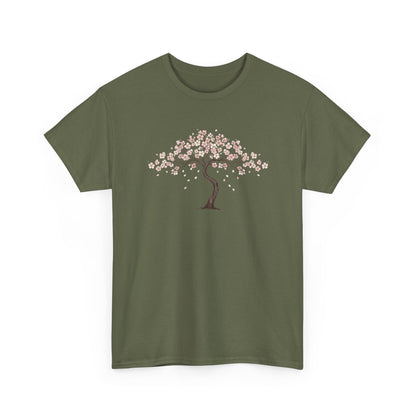 Cherry Blossom Tree T-Shirt — Minimal Floral Spring Tee