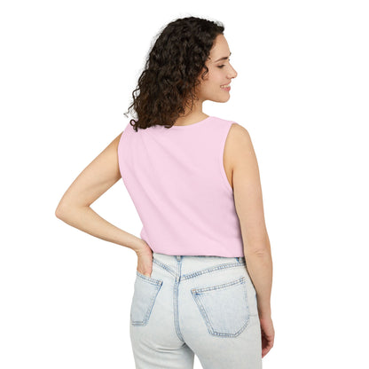 Flamingo Beach Tank Top — Tropical Palm Vacation Graphic Tank