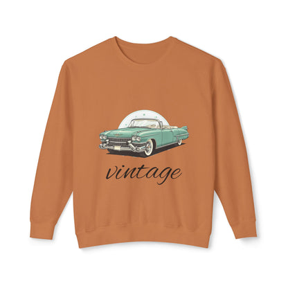 Vintage Green Classic Car Crewneck Sweatshirt