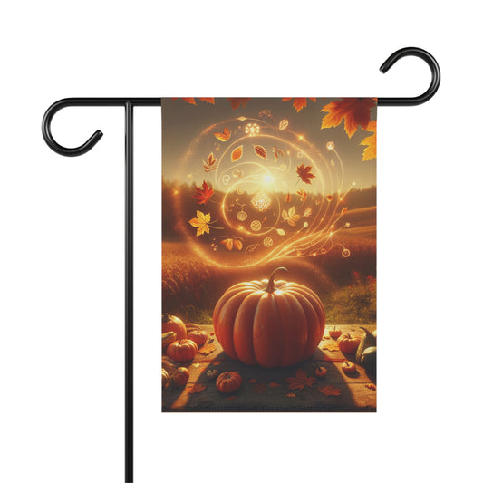 Autumn Garden Banner, Fall Decor, Pumpkin Flag, Thanksgiving Home Decoration, Outdoor Seasonal Display