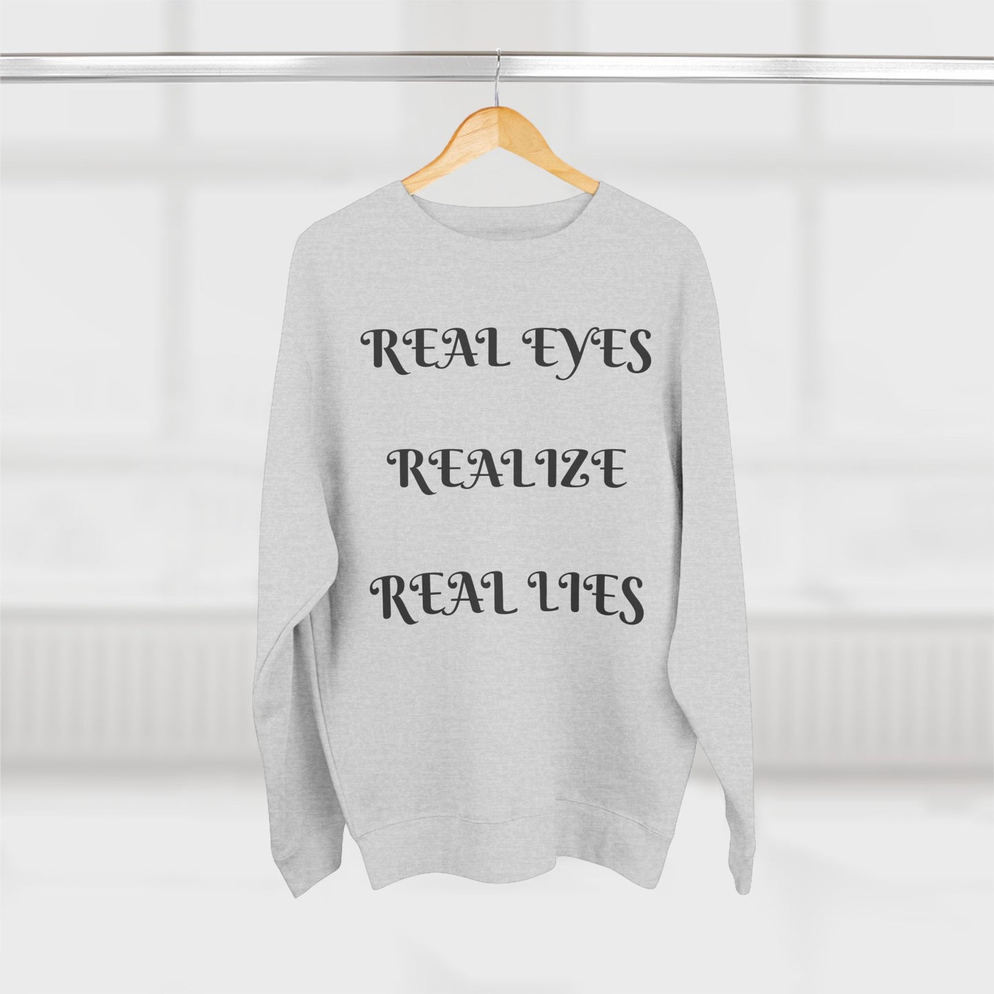 Unisex Crewneck Sweatshirt with Inspirational Quote, Cozy Sweatshirt, Gift for Friends, Motivational Apparel, Casual Wear, Trendy Sweatshirt