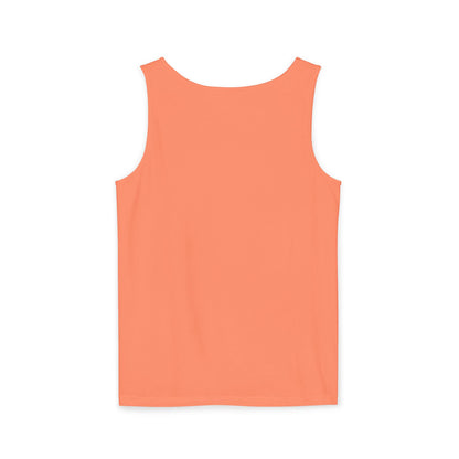 Flamingo Beach Tank Top — Tropical Palm Vacation Graphic Tank