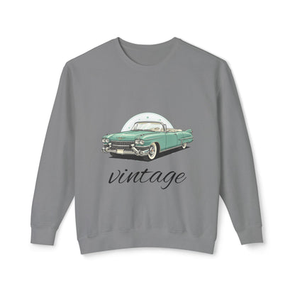 Vintage Green Classic Car Crewneck Sweatshirt