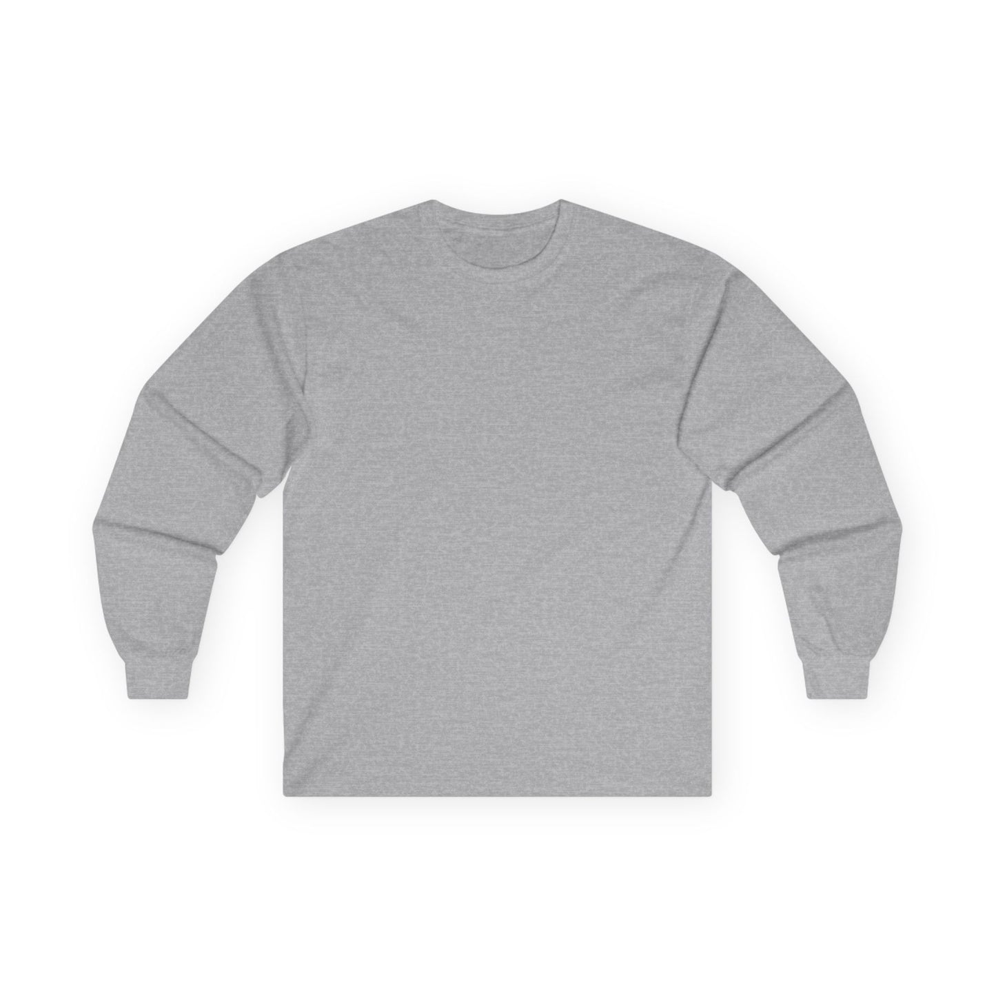 Long Sleeve Tee — "Breathe, Believe and Trust Yourself" Inspirational Back Text