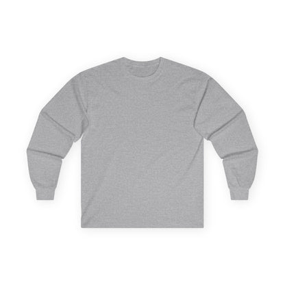 Long Sleeve Tee — "Breathe, Believe and Trust Yourself" Inspirational Back Text