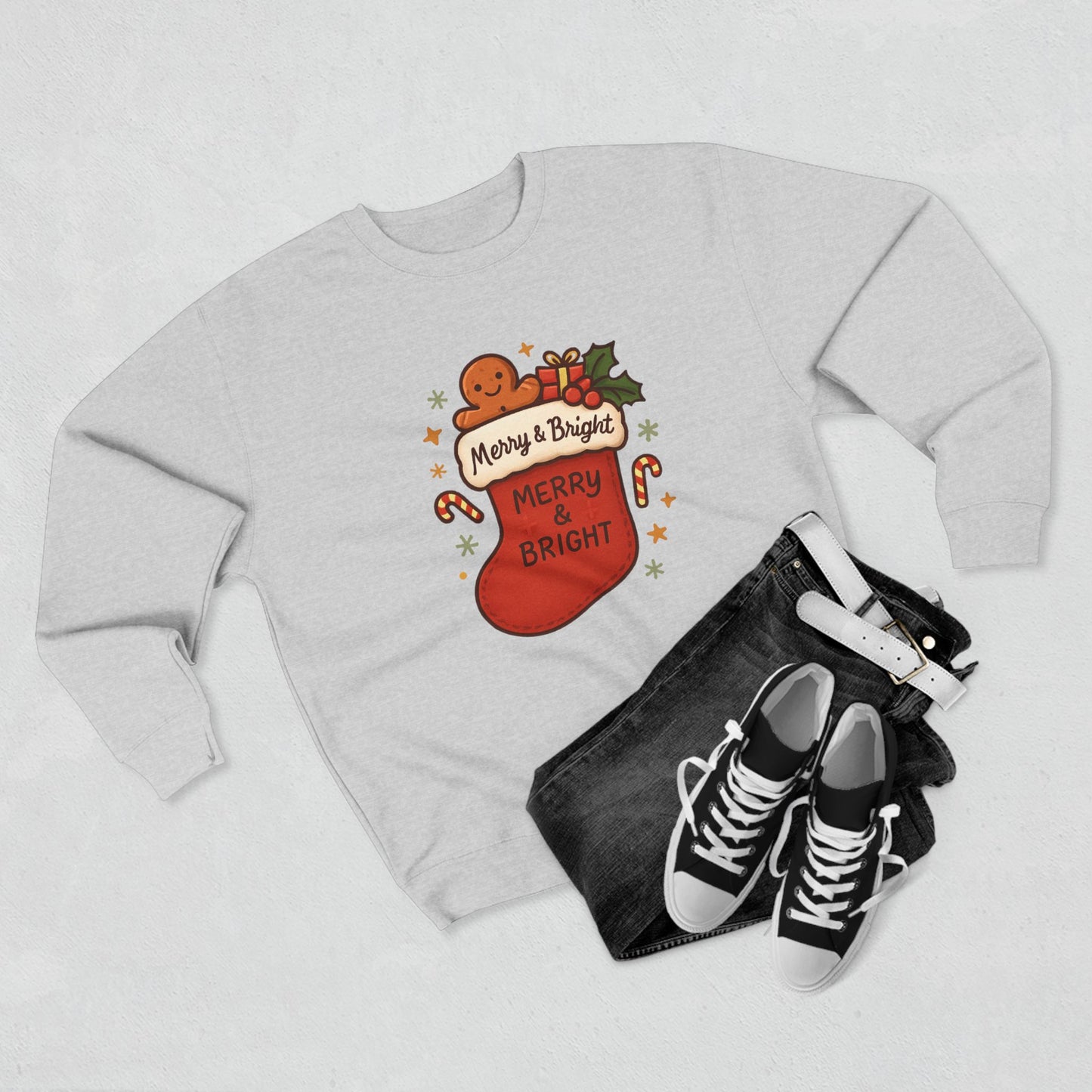 Merry & Bright Holiday Sweatshirt