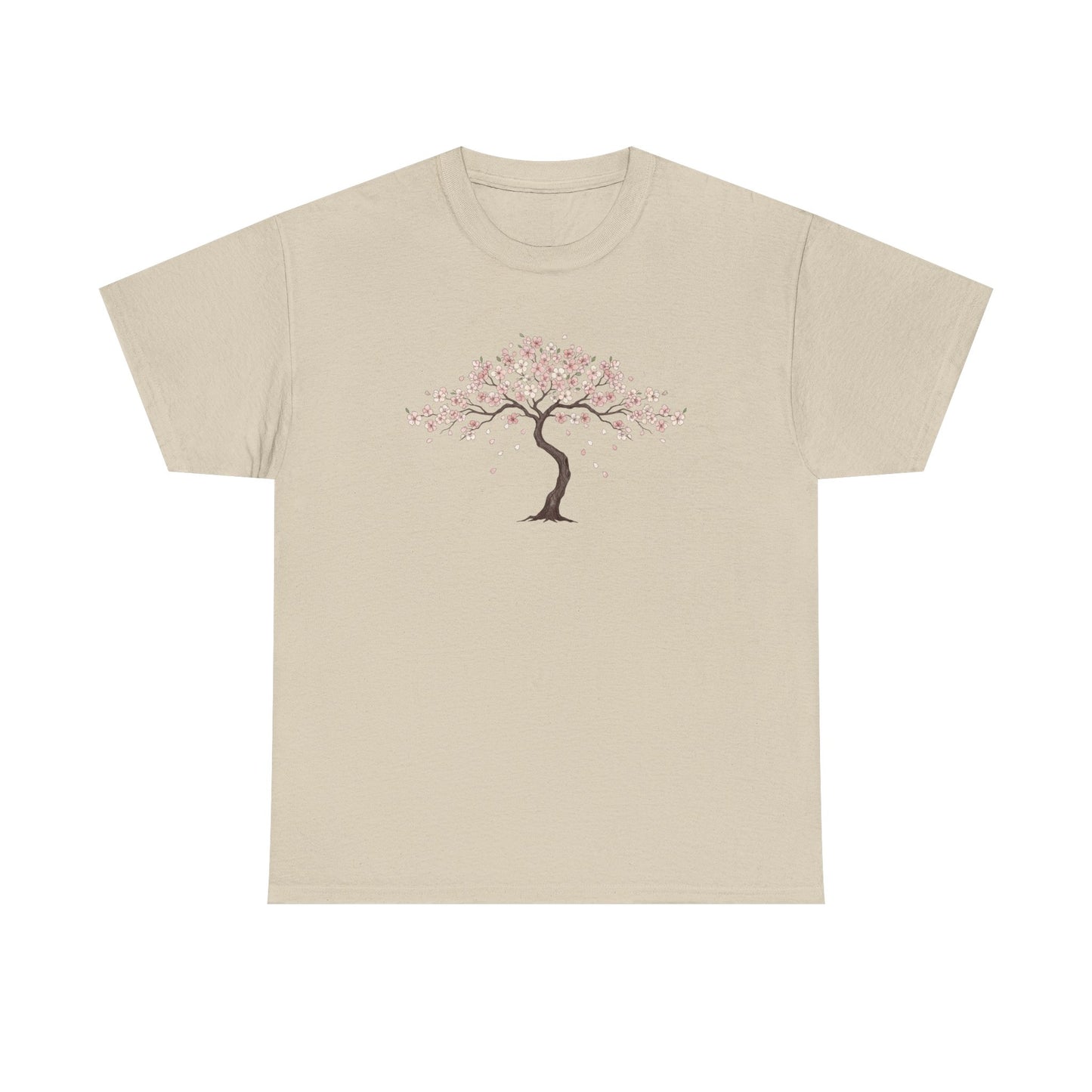 Cherry Blossom Tree T-Shirt — Minimal Floral Spring Tee