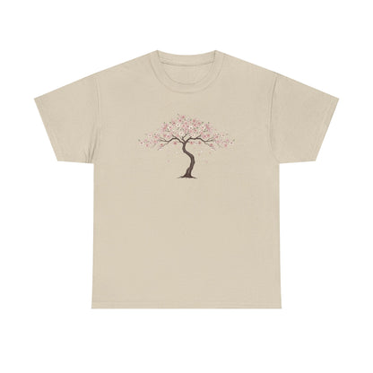Cherry Blossom Tree T-Shirt — Minimal Floral Spring Tee