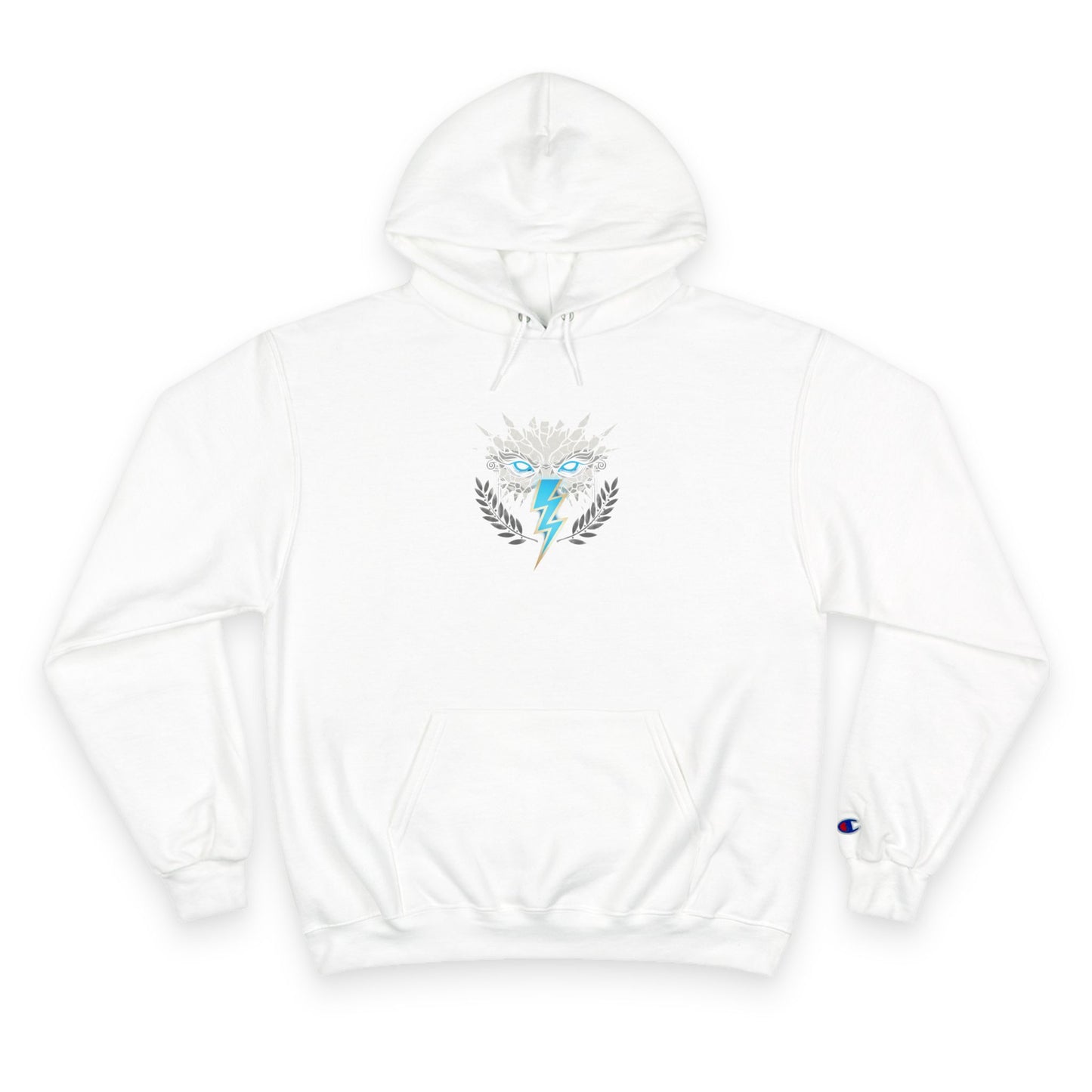 Champion Hoodie — Lightning Crest Athletic Logo Pullover