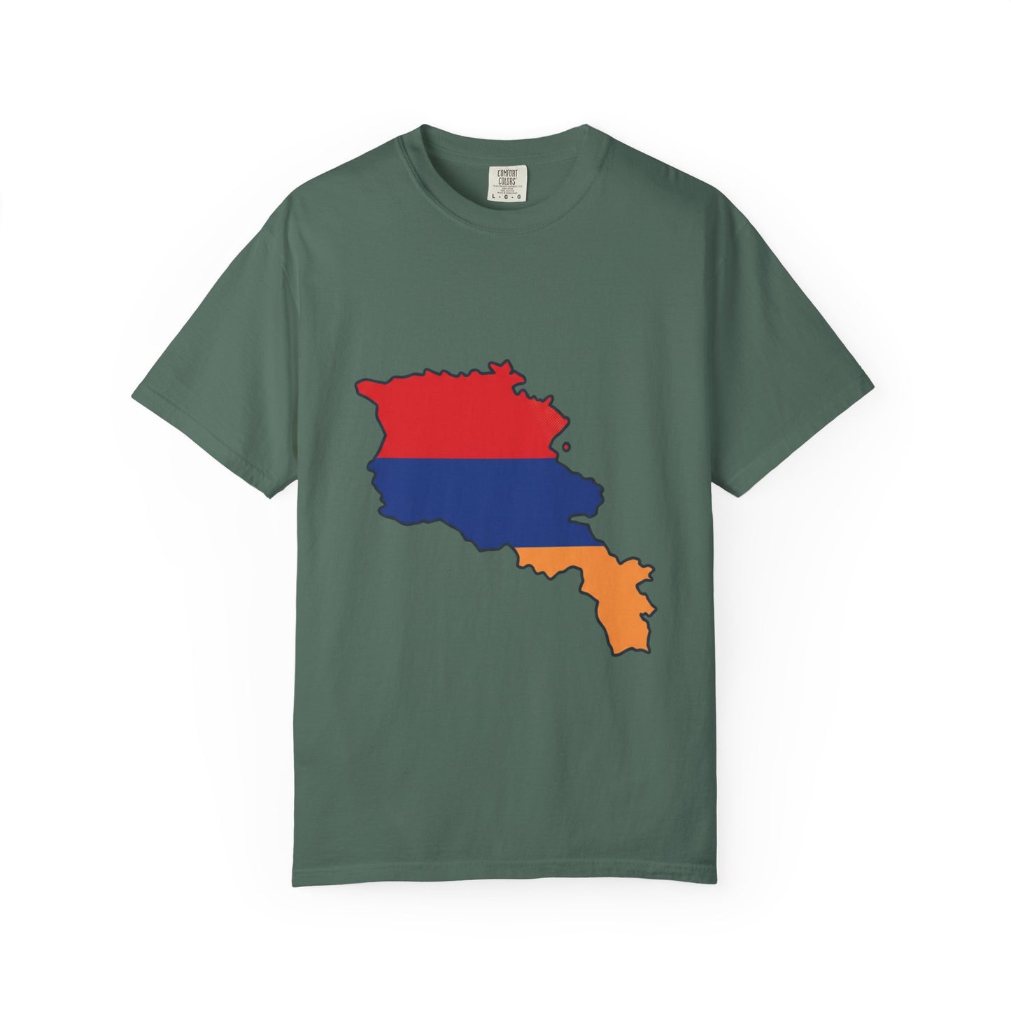 Armenia Map Flag T-Shirt — Armenian Pride Tee