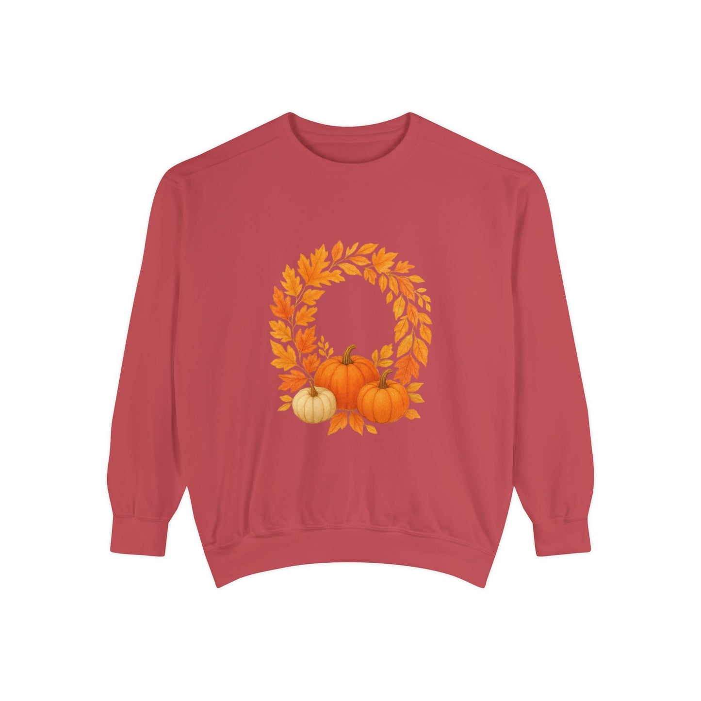 Autumn Pumpkin Sweatshirt - Cozy Fall Apparel, Perfect for Halloween, Thanksgiving, Casual Outfits, Seasonal Gift