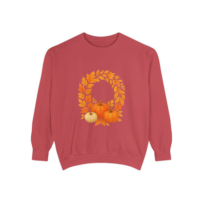 Autumn Pumpkin Sweatshirt - Cozy Fall Apparel, Perfect for Halloween, Thanksgiving, Casual Outfits, Seasonal Gift